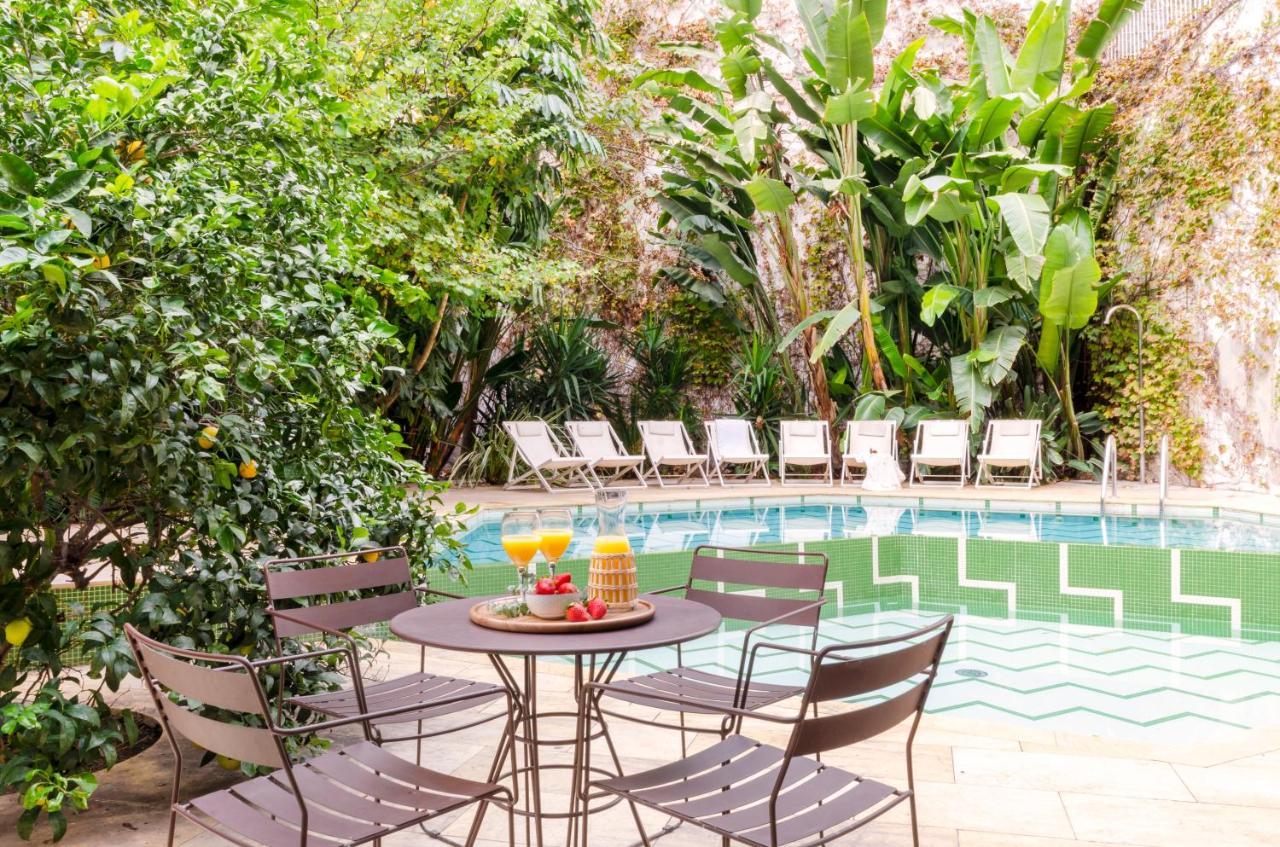 Aspasios Garden Apartments บาร์เซโลนา ภายนอก รูปภาพ